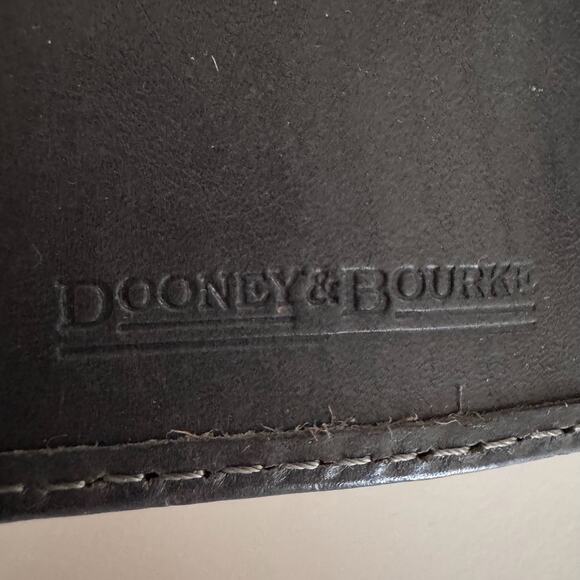 Dooney & Bourke Gray Leather Florentine Continental Clutch Wallet - Picture 6 of 8